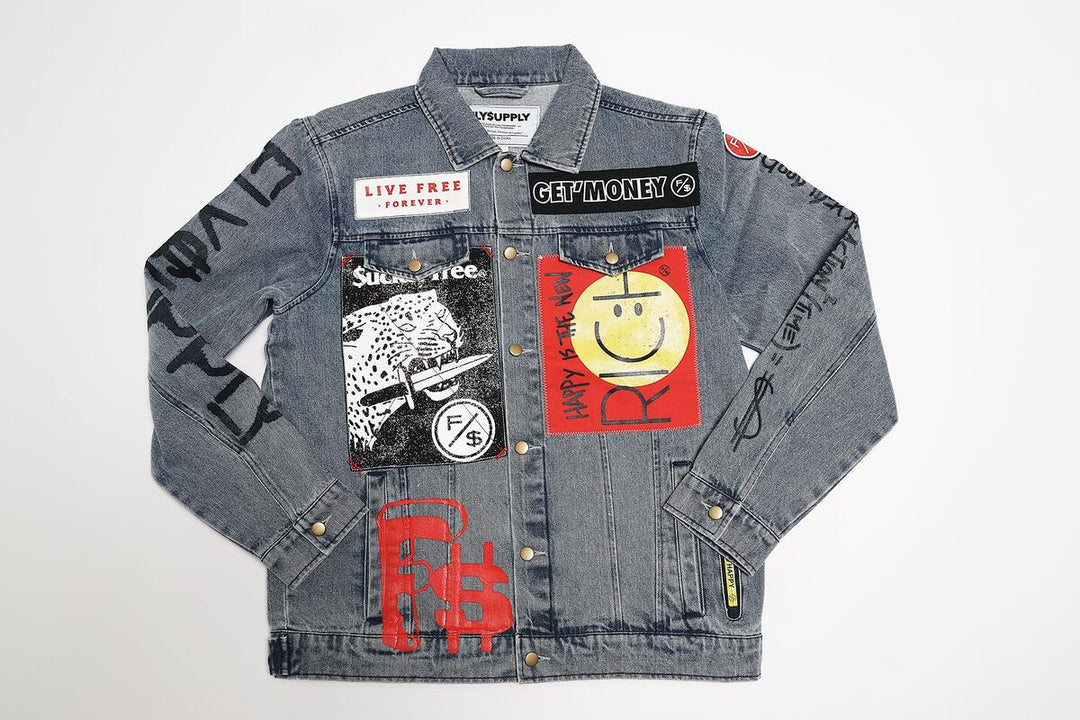 New Rich Denim Jacket (Denim)