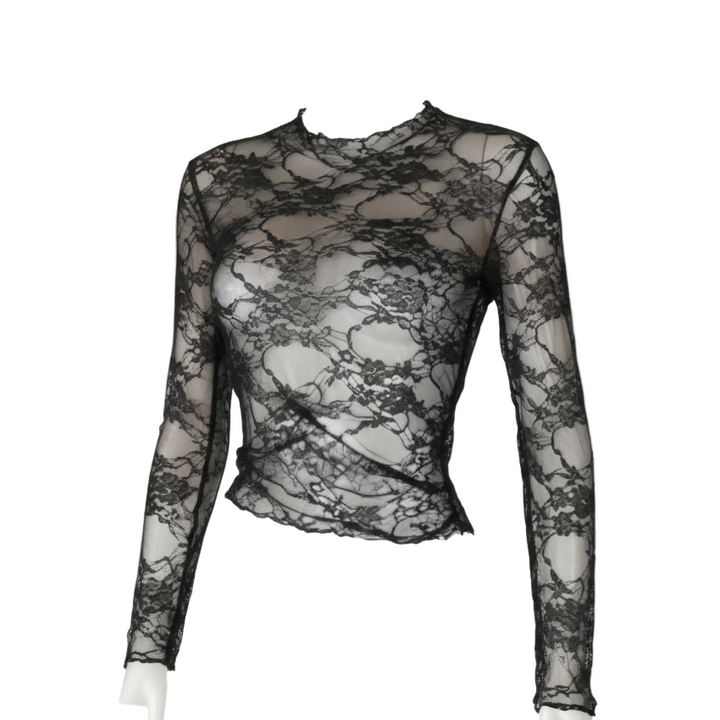 Lace Long Sleeve Top