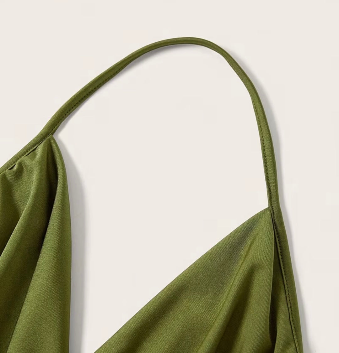 Cowl Neck Top, Green