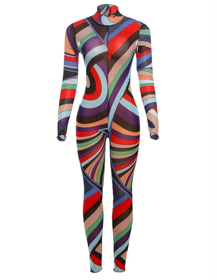 Abstract Jumpsuit