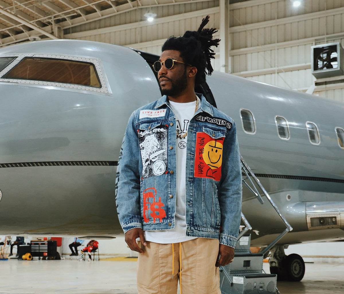 New Rich Denim Jacket (Denim)