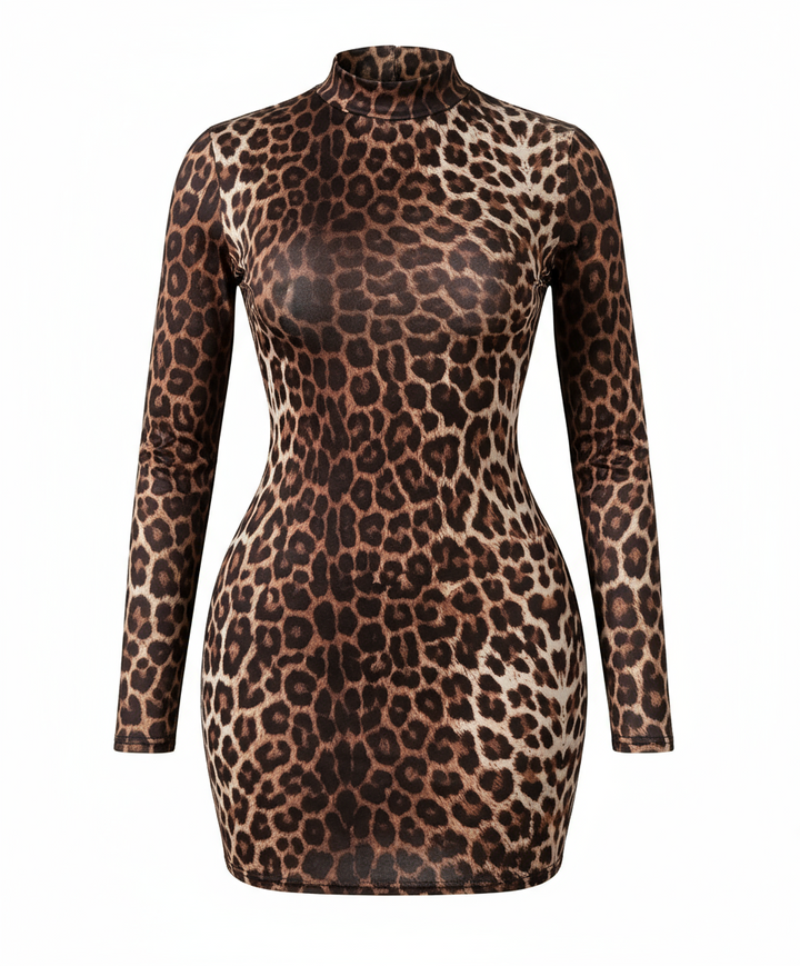 Leopard Print Bodycon Dress