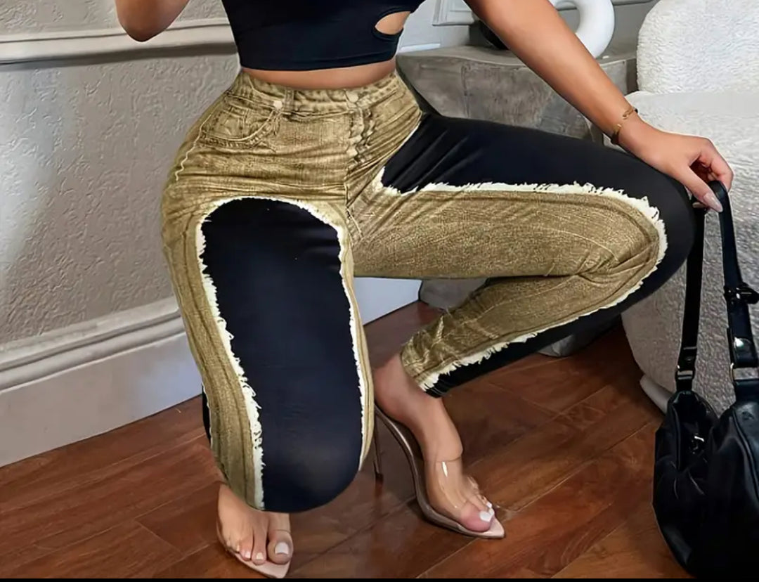 Abstract Pattern Leggings