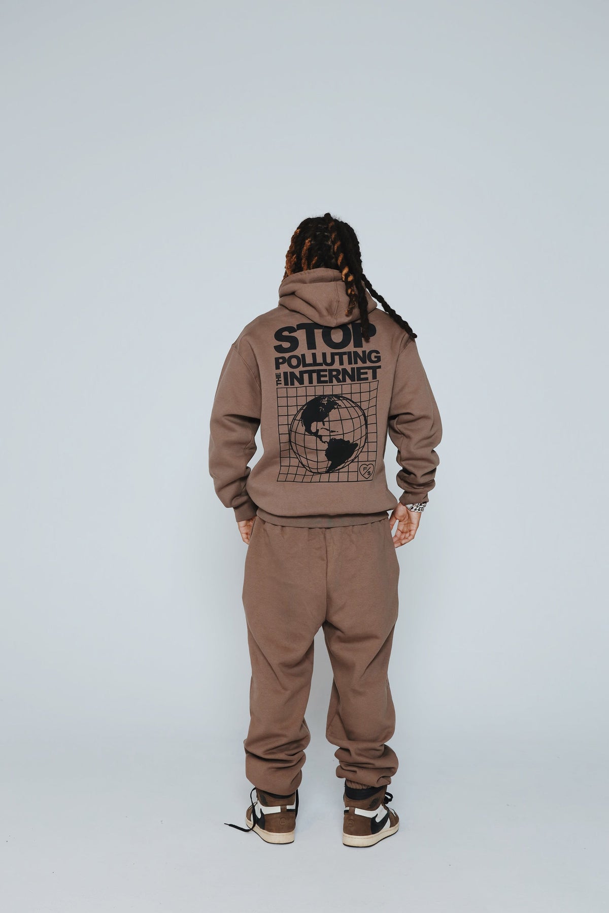 Stop Polluting Sweatpants (Desert Taupe)