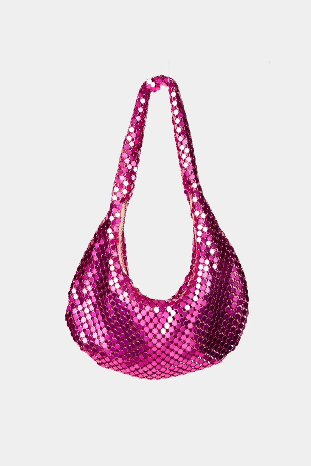 Sequin Disc Handbag