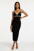 Knit Sweater Maxi Sleeveless Bodycon Resort Dress