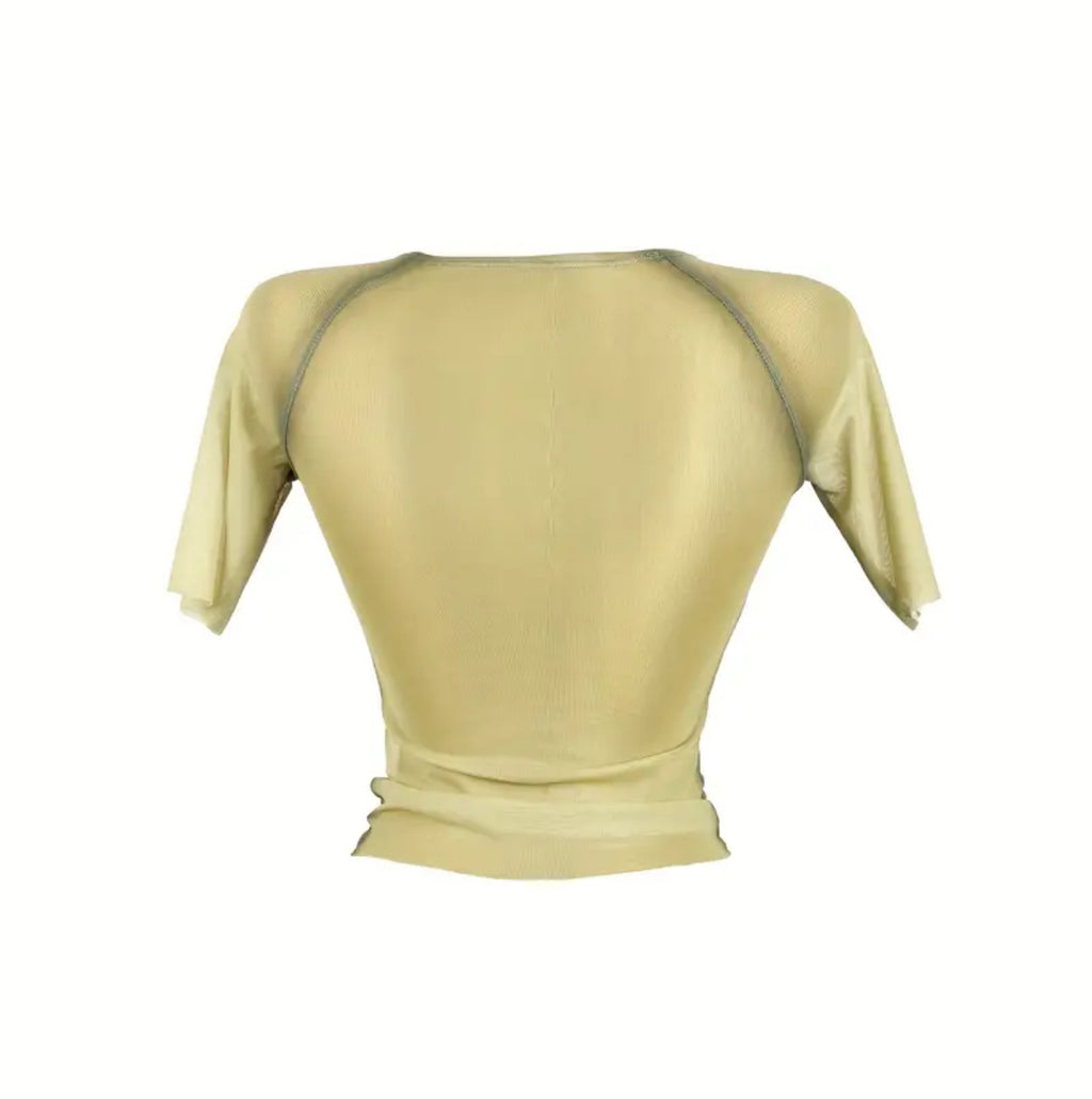 Tequila Mesh Crop Top