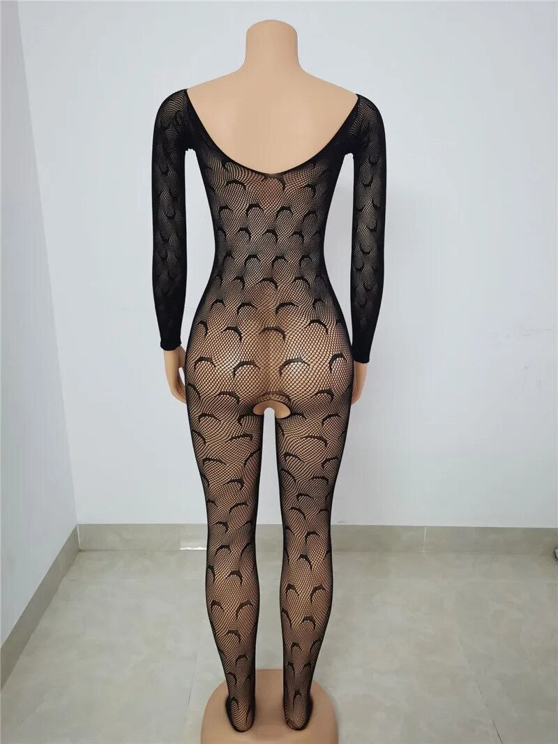 Moon See Through Jumpsuit
