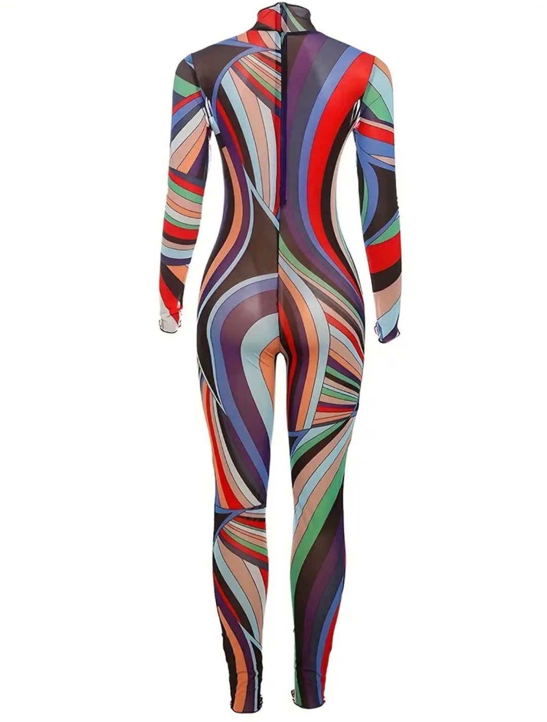 Abstract Jumpsuit