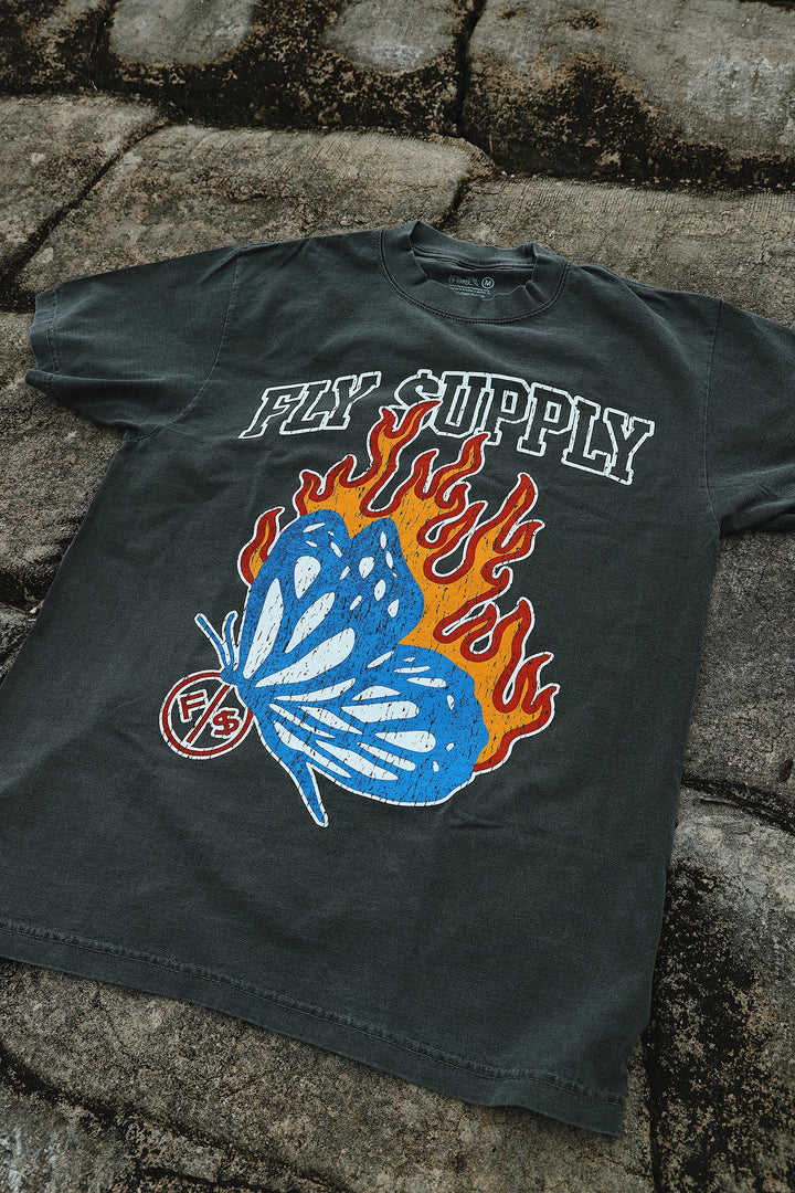 Floating Flame Graphic Tee