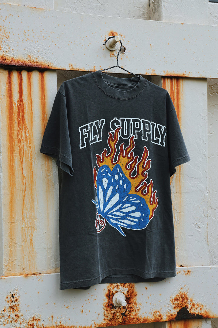 Floating Flame Graphic Tee
