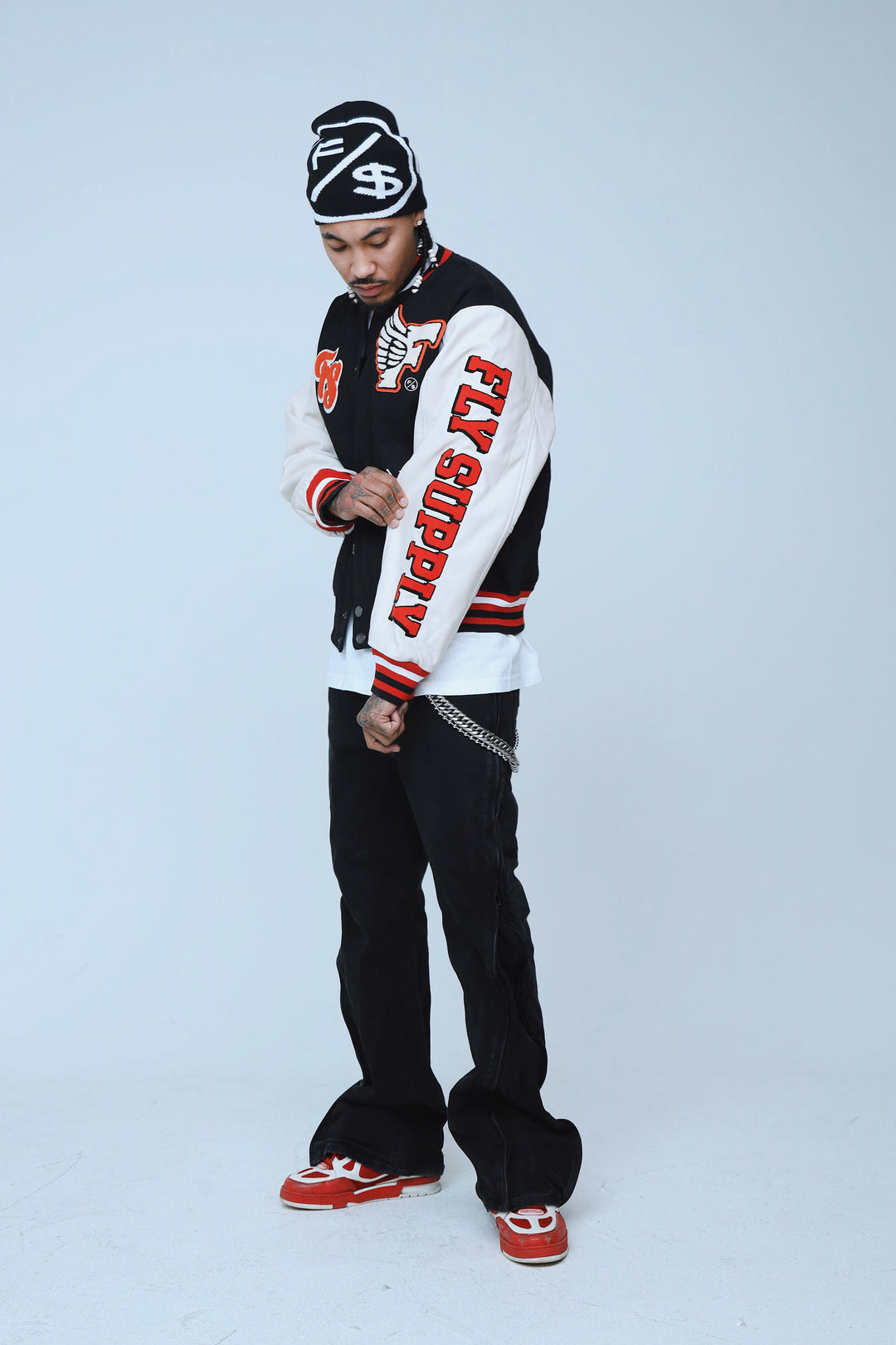 Manifest Varsity Jacket (Black)