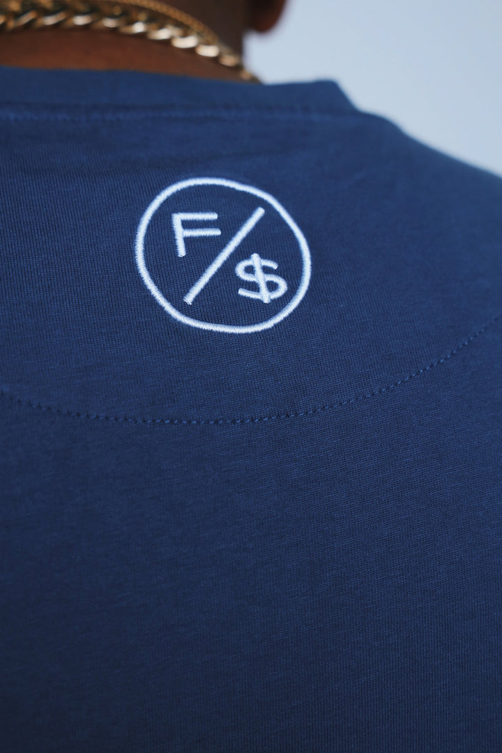 Friends In High Places (Navy - Oversize Shirt)