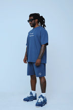 Friends In High Places (Navy - Oversize Shirt)