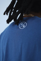 Friends In High Places (Navy - Oversize Shirt)