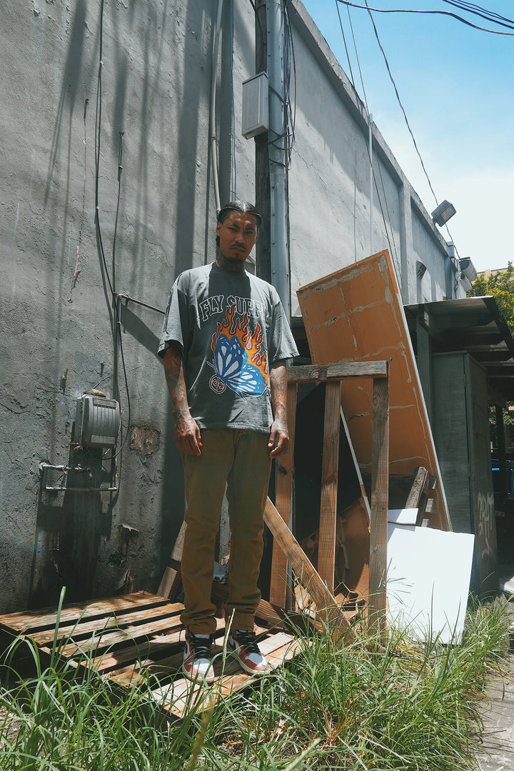 Floating Flame Graphic Tee