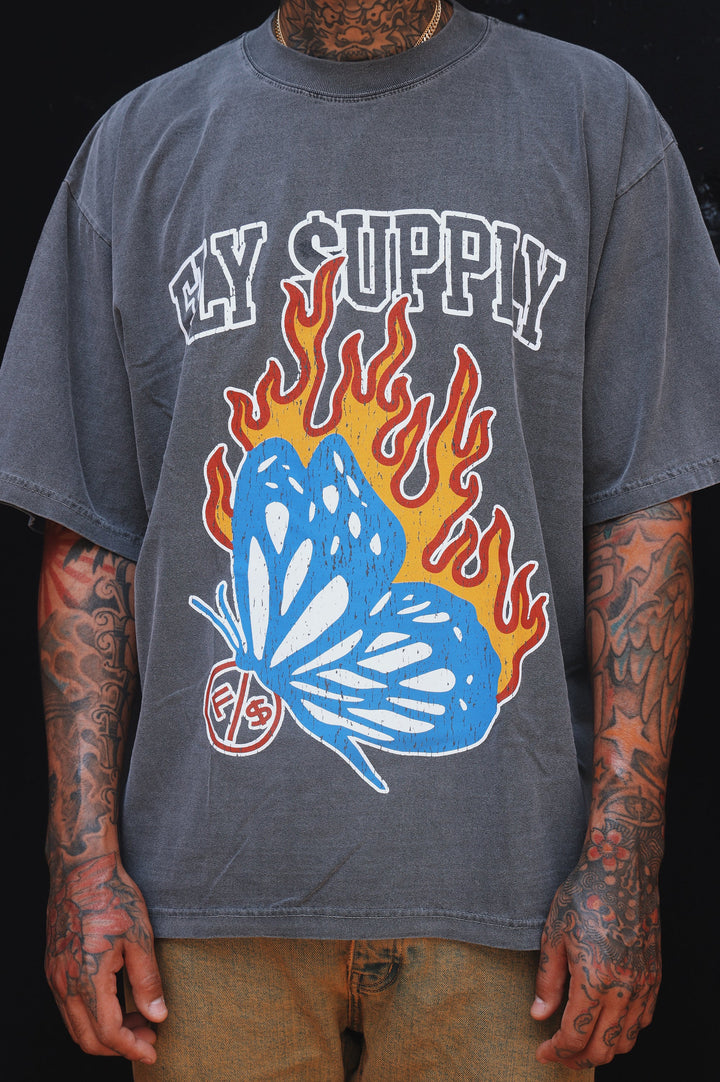 Floating Flame Graphic Tee