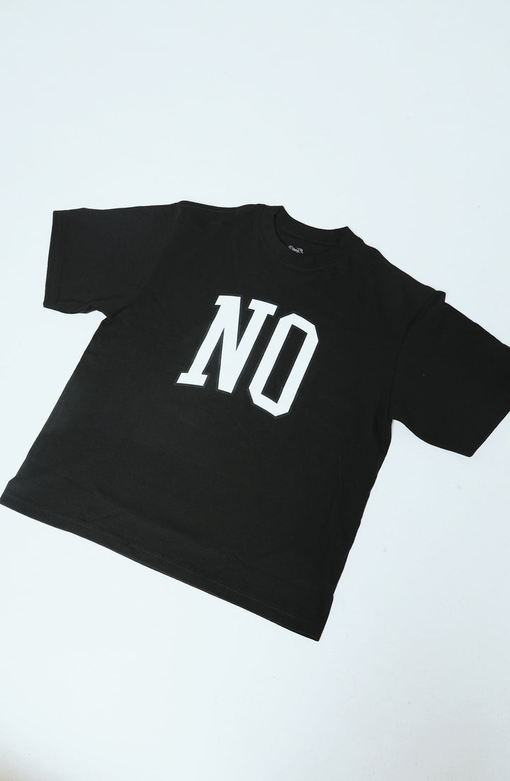 Nobody Owes Me (Black - Oversize Crop)