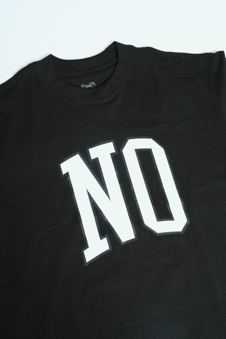 Nobody Owes Me (Black - Oversize Crop)