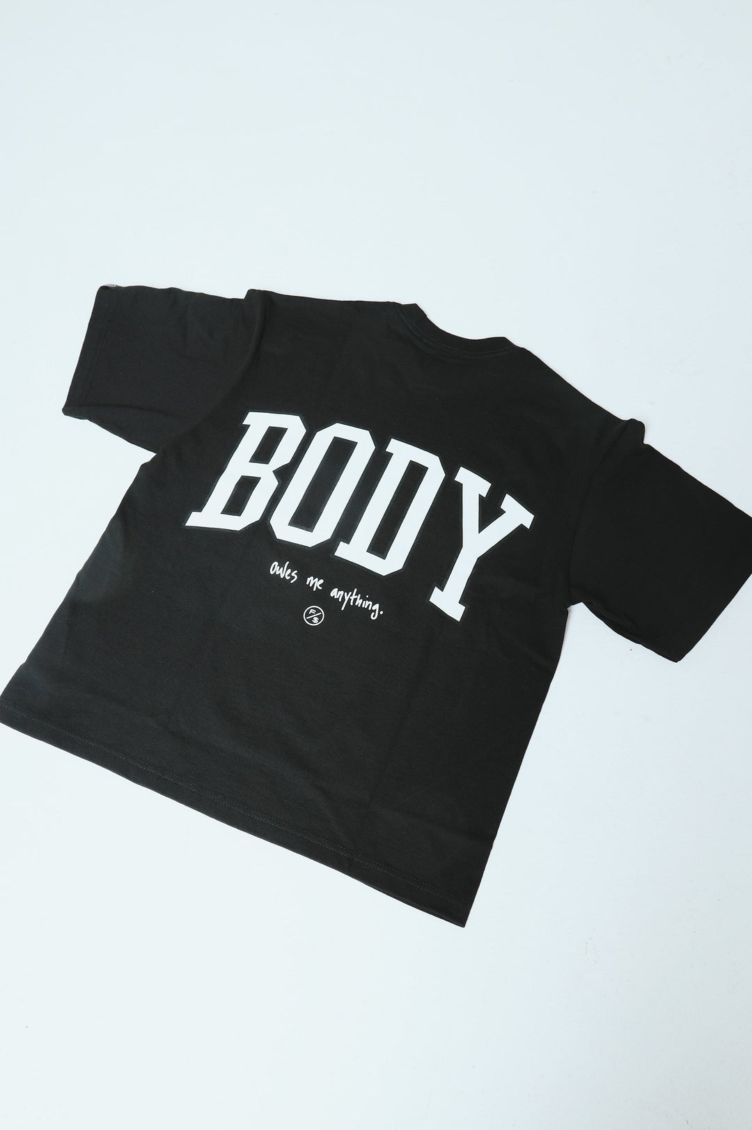 Nobody Owes Me (Black - Oversize Crop)