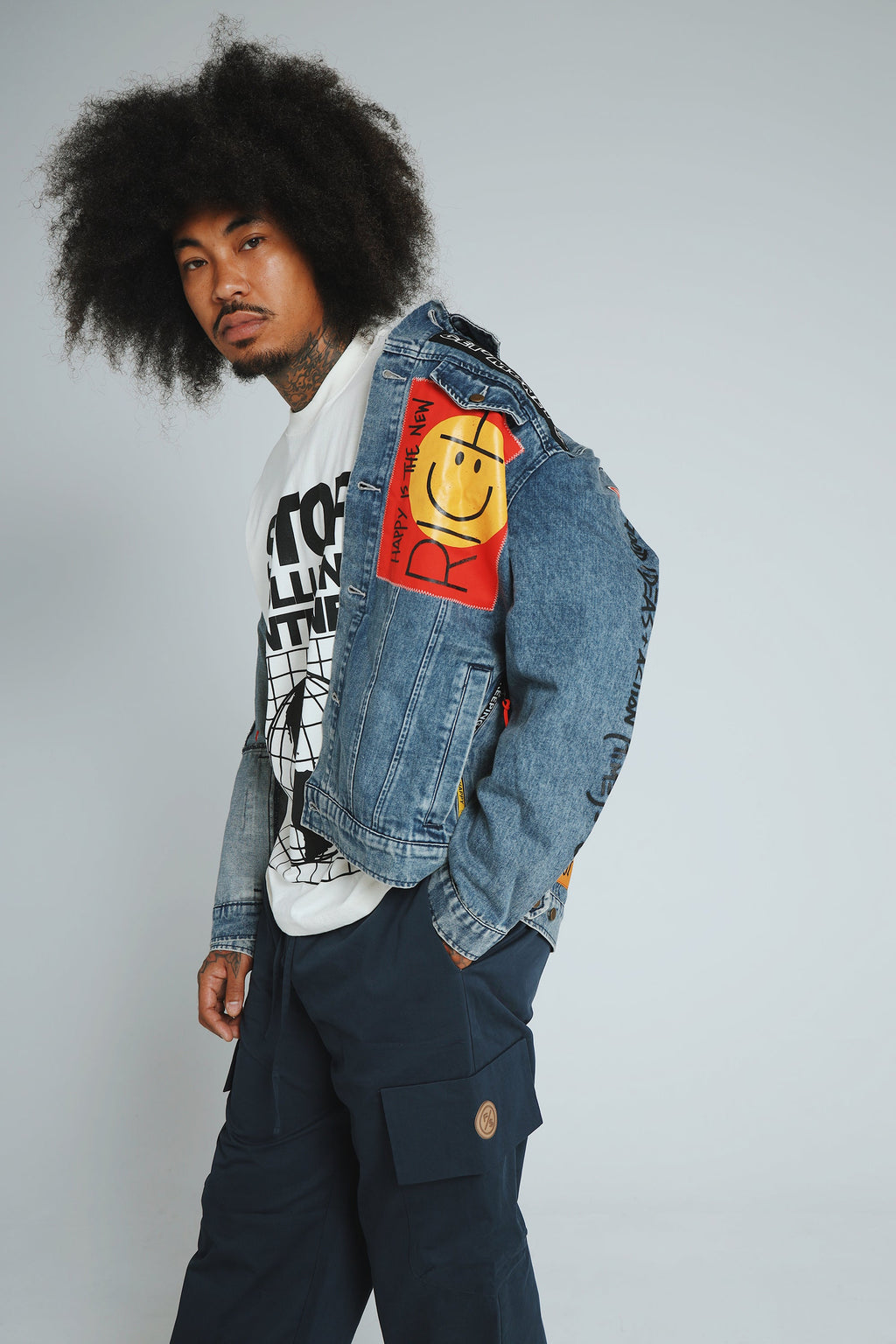 New Rich Denim Jacket (Denim)