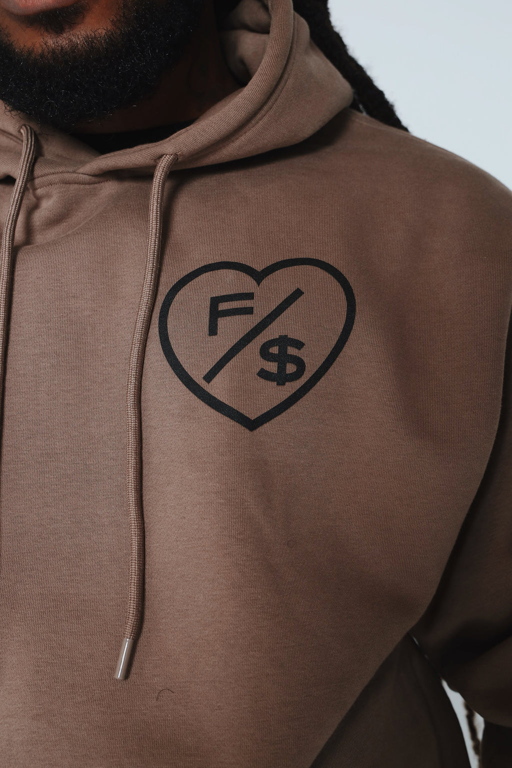 Stop Polluting Hoodie (Desert Taupe)