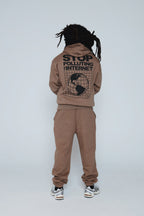 Stop Polluting Hoodie (Desert Taupe)