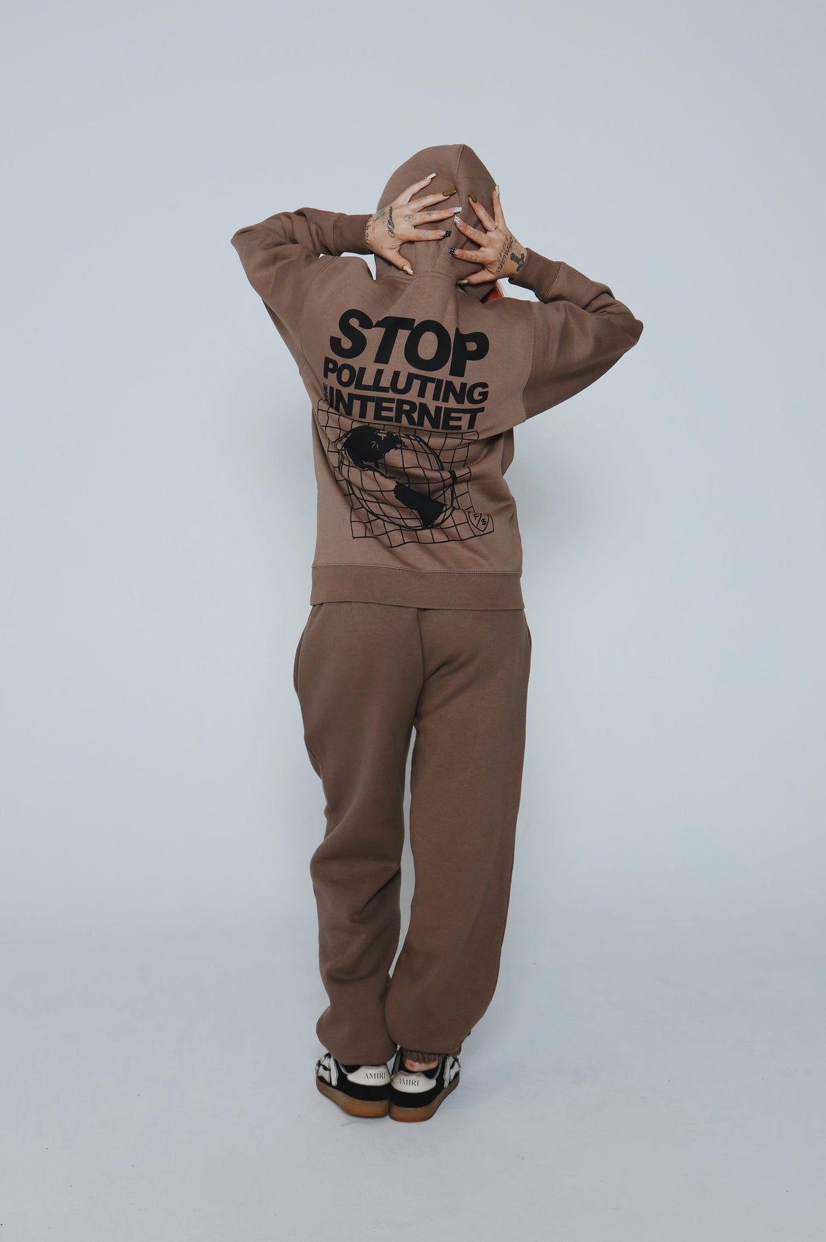 Stop Polluting Sweatpants (Desert Taupe)