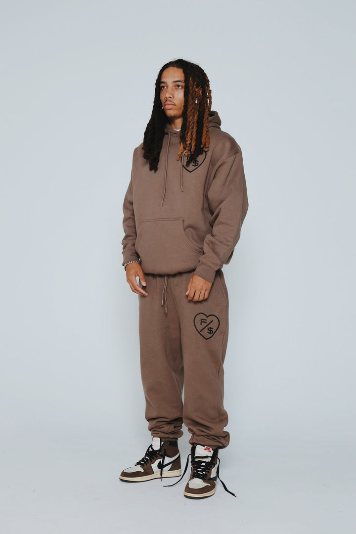 Stop Polluting Hoodie (Desert Taupe)