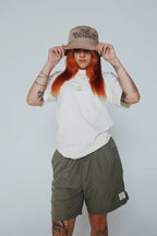 Stop Polluting The Internet: Bucket Hat (Cream)