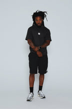 Patch Work Tee (Black - Oversize)