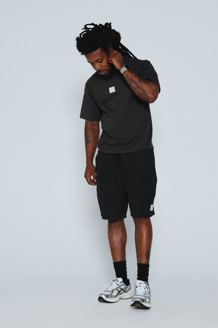 Patch Work Tee (Black - Oversize)