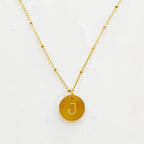 Ellison + Young: Singular Charm Initial Necklace