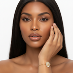 Mesmerized By The Cross Slide Bracelet
