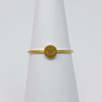 Tiny Disc Stackable Ring