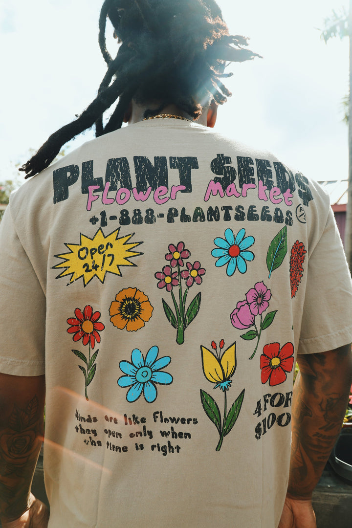 Flower Market Tee