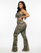Camouflage Flare Pant