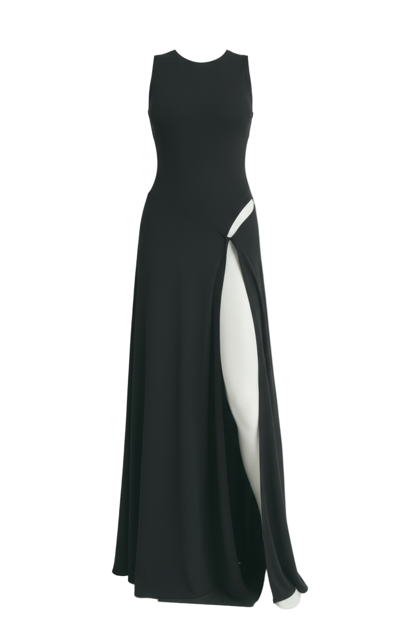 Maxi Dress With Slit