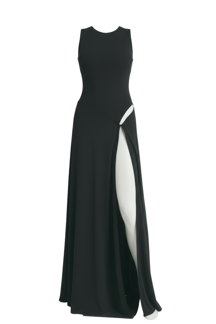 Maxi Dress With Slit