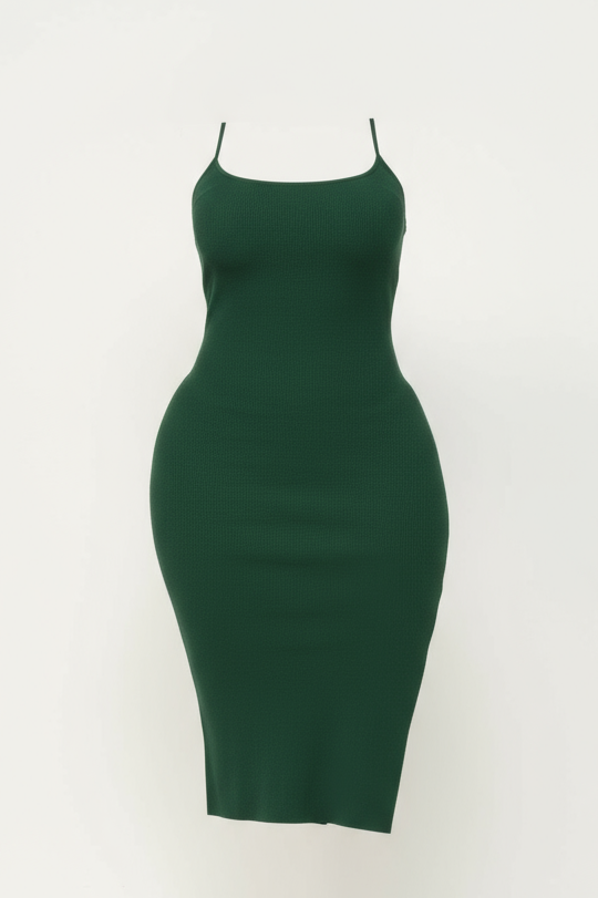 Side Slit Cami Dress