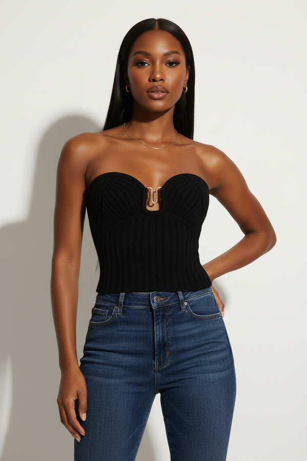 Knit Tube Top
