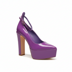 Purple Platfrorm Pumps, Size 8.5