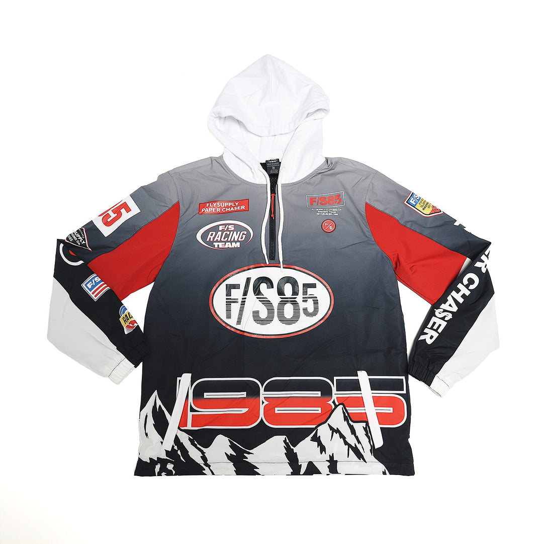 Paperchaser Windbreaker Pullover (Black)