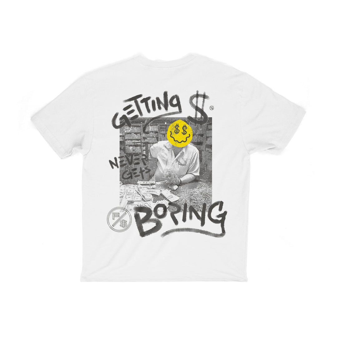 LMAO (White - Oversize Crop)