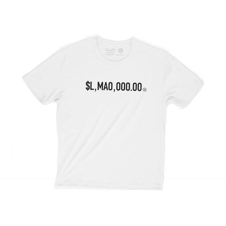 LMAO (White - Oversize Crop)