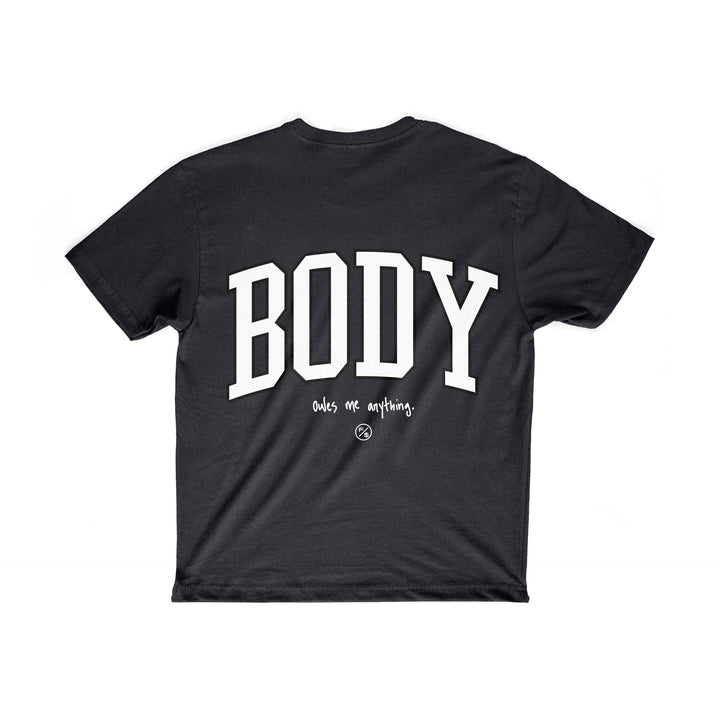 Nobody Owes Me (Black - Oversize Crop)