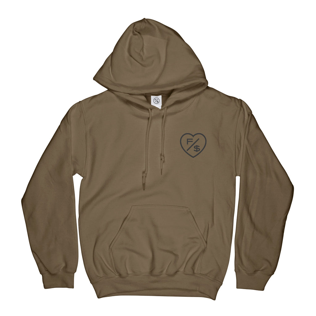 Stop Polluting Hoodie (Desert Taupe)
