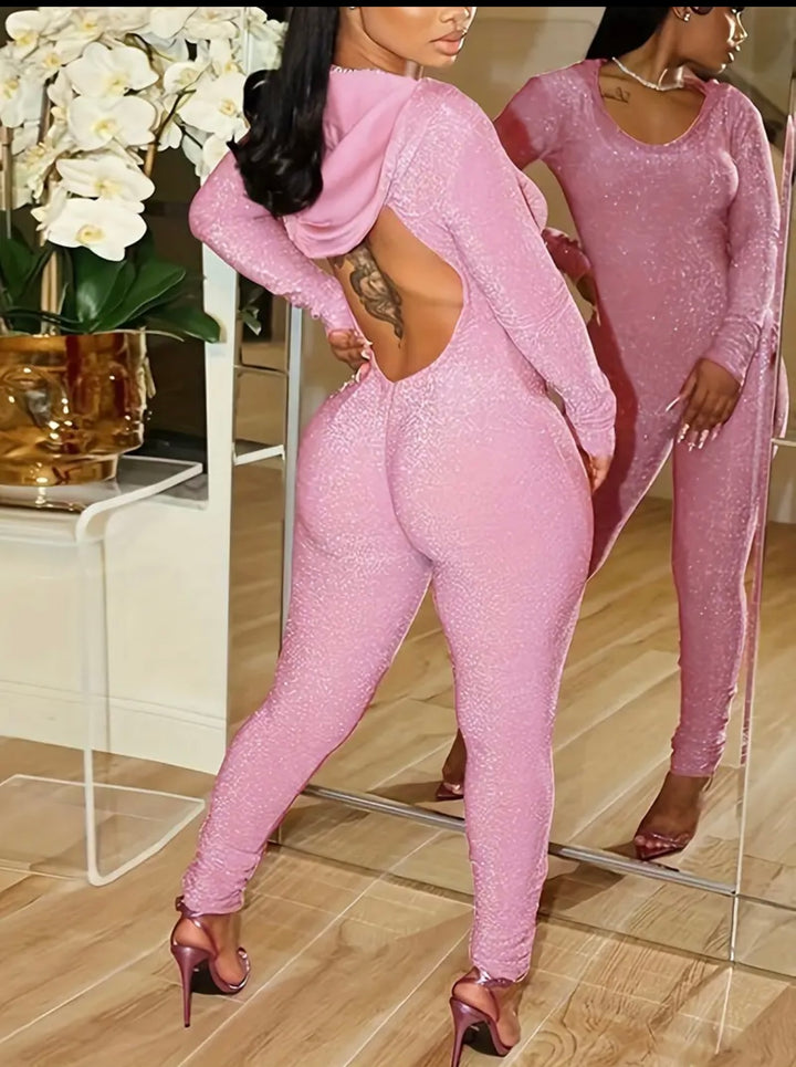 Pink Lux Jumpsuit