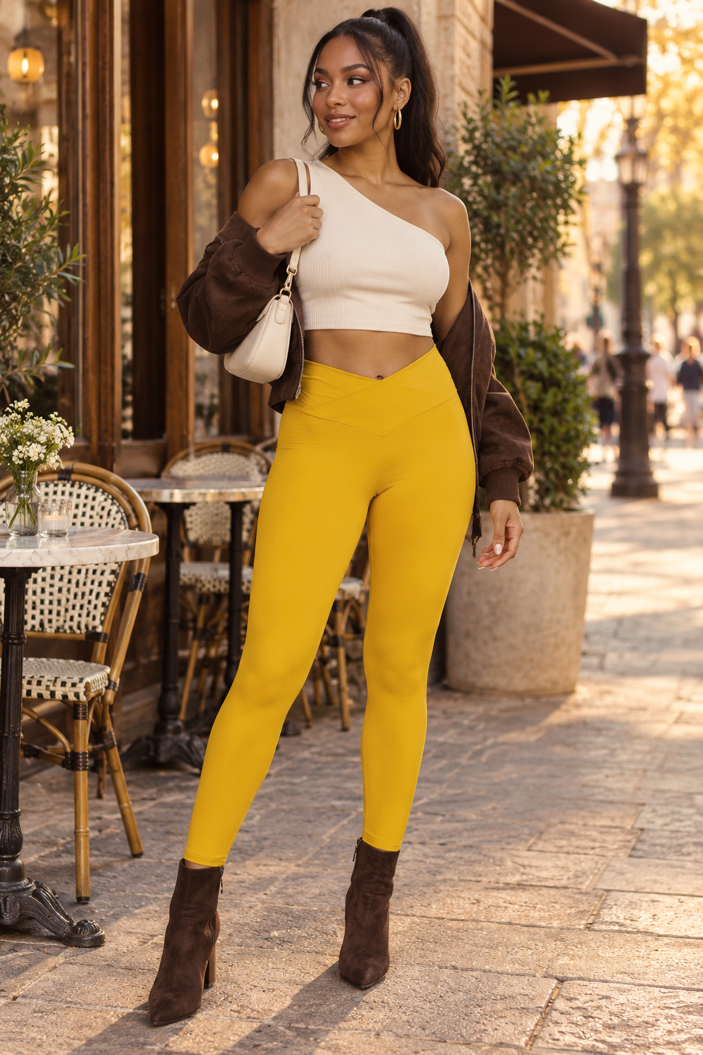 Solid Yoga Leggings