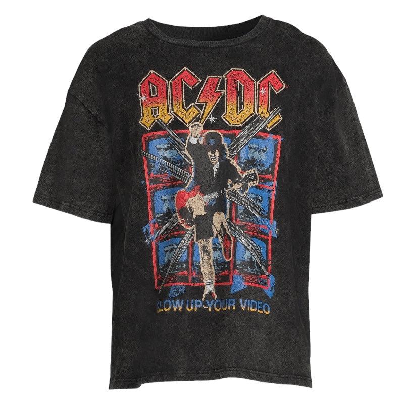 AC/DC Rock N Roll Graphic TShirt - 7Kouture